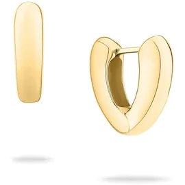 Echtzeit Creolen The Modern Basic gold 1,9 cm
