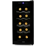 Primo PR170WK Weinkühlschrank – Freistehend – 10 Flaschen – 28 Liter – Klasse E – Schwarz