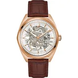 BULOVA 97A175 Klassik Automatik Herrenuhr 41mm 3ATM