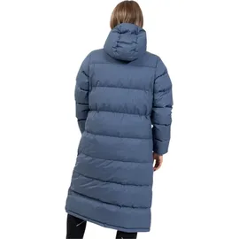 Bergans Damen Urban Down Long Mantel (Größe L, blau)