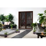 hecht International Culex Fliegengitter Alu Comfort 240 x 240 cm Braun