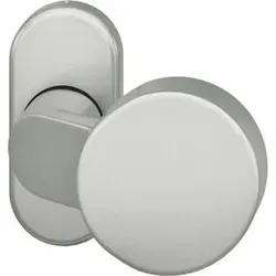FSB Rahmentür-Knopf 07 0809 Material Alu. 0105 4-KT. 9mm feststehend