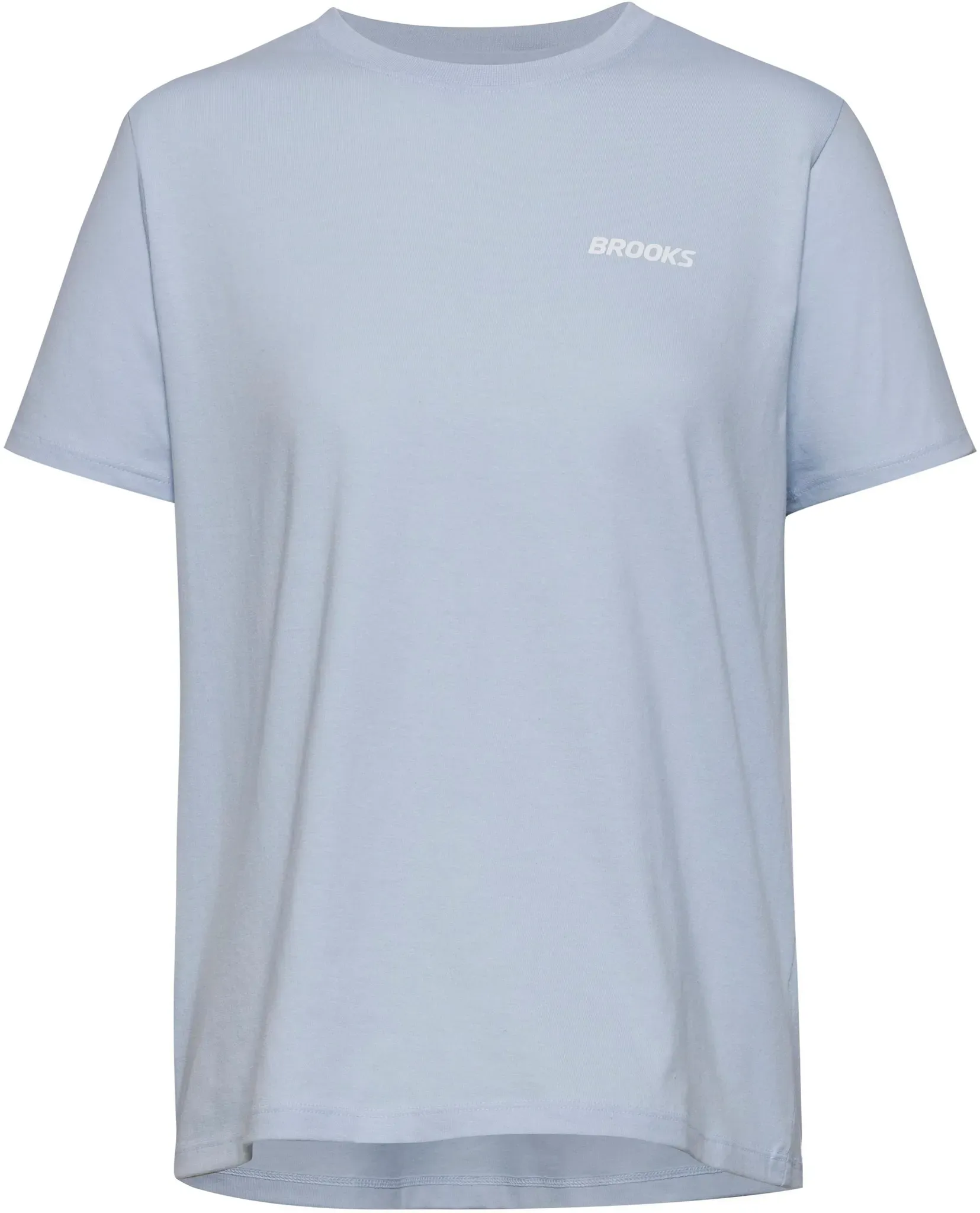 Brooks Graphic Funktionsshirt Damen in halogen blue-white, Größe L - gelb