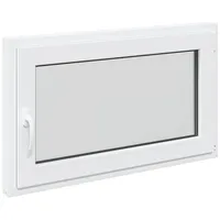 vidaXL Kellerfenster RISOR 100 x 60 cm weiß