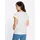 Classic Basics Sieh an! T-Shirt Kurzarm-Shirt Extra kurz gelb|weiß 44