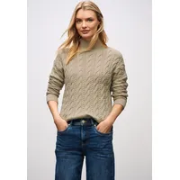 STREET ONE Pullover in beige, - 44
