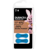 Duracell DA675 6er-Blister / Ultra+ Hörgeräte-Knopfzellen