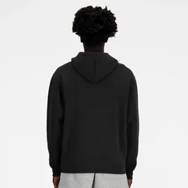 New Balance Sport Essentials Logo Fleece Jacke Herren Schwarz M