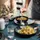 Villeroy & Boch like. by Villeroy & Boch Lave Gris Geschirr Set Aus Steingut, 6Tlg., Pottery Look, Frühstückservice Für 2 Personen, Grau