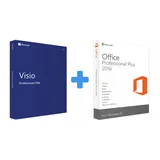 Microsoft Visio 2016 Professional + Office 2016 Professional Plus (Bundle)