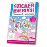 Media Verlag Stickermalbuch: Einhörner & Fabelwesen