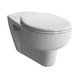 Vitra Conforma Wand-Flachspül-WC 5811B003-0075 weiß, 35,5x70cm, Rollstuhlgerecht, Sitzhöhe 48cm