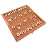 ROMBOL Denkspiele ROMBOL Xiangqi, das chinesische Schachspiel, Set mit originalen Holzscheiben, Holz