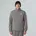 Glacier Fleece 1/4 Zip Pullover Grau/Silber S