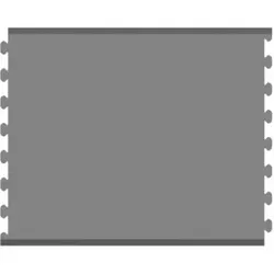 Rocholz Ergonomische Arbeitsplatzmatte Version dry Puzzle-Variante E schwarz