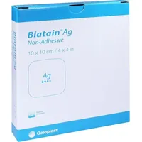 Coloplast Biatain Ag Schaumverband nicht-haftend 10x10cm