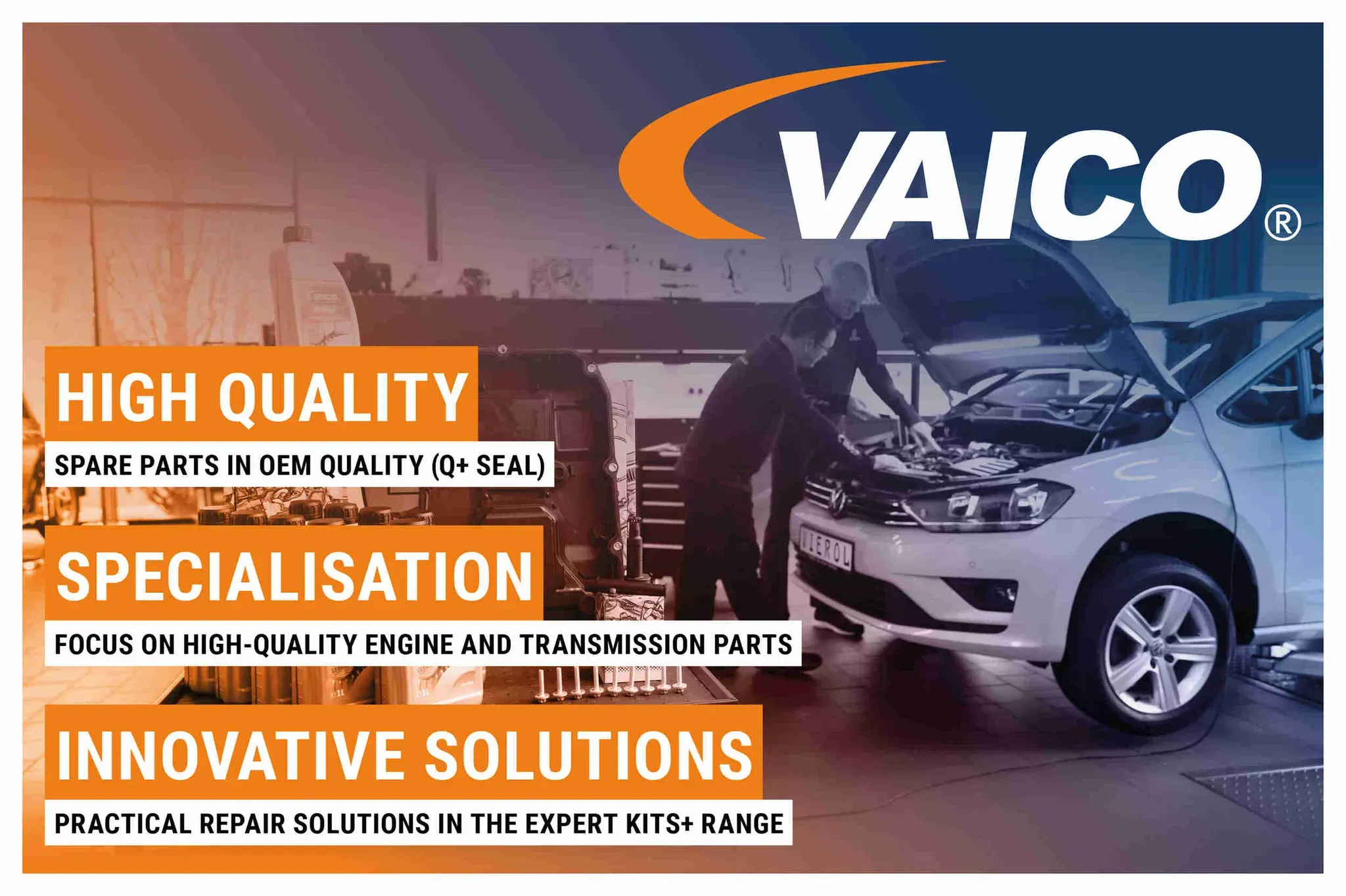 VAICO Stoßdämpfer v101706 Vorderachse für VAG