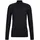 Falke Wool-Tech Zip Neck Long sleeve Shirt schwarz L
