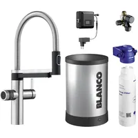 Blanco Evol-S Pro Hot & Filter Set edelstahl gebürstet 526310