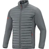 Jako Hybridjacke Premium steingrau 44