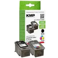 KMP Druckerpatrone ersetzt Canon PG-560 XL, CL-561 XL Kompatibel Kombi-Pack Schwarz, Cyan, Magenta,