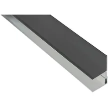 KOVALEX Alu-Wandabschluss eloxiert 40 mm x 40 mm x 2500 mm