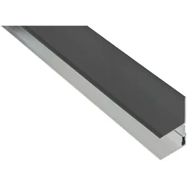 KOVALEX Alu-Wandabschluss eloxiert 40 mm x 40 mm x 2500 mm
