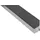 KOVALEX Alu-Wandabschluss eloxiert 40 mm x 40 mm x 2500 mm