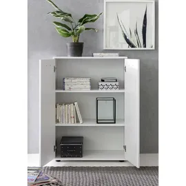 Wohnling Kommode 71 x 104 x 35 cm Weiß