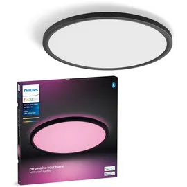 Philips Hue LED-Panel Tento rund schwarz 43 x 3 cm