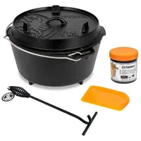 Petromax Dutch Oven Set ft9 Feuerofen Einsteiger Set 10.5Liter