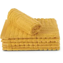 ROSS Waschhandschuh »CARRE«, (Packung, 6 tlg.), 100% Baumwolle ROSS Sonne