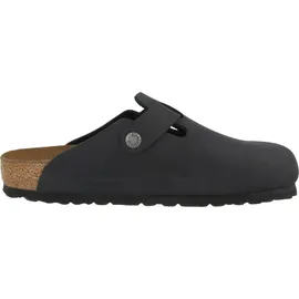 Birkenstock Boston Nubukleder geölt schwarz 42