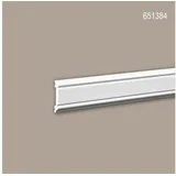 Profhome 651384 Wandleiste Stuckleiste Zierleiste Friesleiste stoßfest 2 m