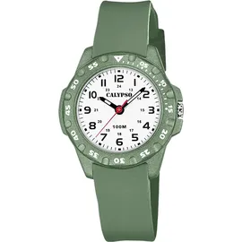 Calypso Ø 29 Kunststoff grün Armbanduhr