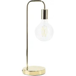 Schreibtischlampe gold 48 cm rund SAVENA