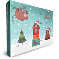 Sockswear Socken Adventskalender (DE/NL/SE/PL, Numerisch, 35, 41, Regular, Regular, mehrfarbig) - 35-41