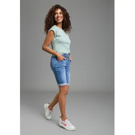 KangaROOS Jogg-Jeansbermudas Blau 34