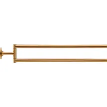 Duravit Starck T Handtuchhalter zweiarmig Bronze 0099410400
