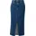 QS Midirock Wadenlanger Denimrock Blau 44