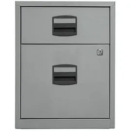 BISLEY Home PFA Rollcontainer 41,3 x 40,0 x 52,8 cm silber