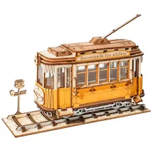 ROBOTIME Rolife 3D Holzpuzzle Tram 145 Teile