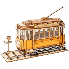 ROBOTIME Rolife 3D Holzpuzzle Tram 145 Teile