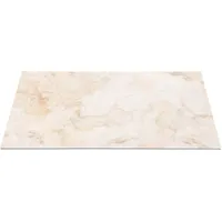 BIGSO ANNIE Schreibtischunterlage – elegante Tischauflage aus Faserplatte und Papier – schützendes Mauspad für die Schreibtischoberfläche – beige