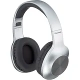 Panasonic RB-HX220BDES Kabellose Over-Ear-Kopfhörer - Ergonomische Passform, Extra Bass, 23 Stunden PlayBack, Faltbares Design, Silber