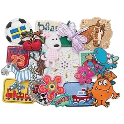 buttinette Applikationen "Kinder", Inhalt: 20 Stück