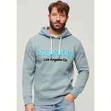 Superdry Hoodie »SD-CORE LOGO CLASSIC HOODIE«, blau