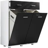 VCM VCM, Badezimmerschrank, Wäscheschrank Landos 79 x 97 cm)