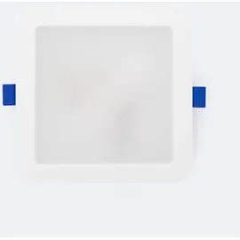 efectoLED Einbaustrahler 9W eckig weiß Aluminium