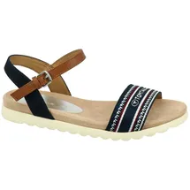 Tom Tailor Riemchensandalen Damen Blau 38